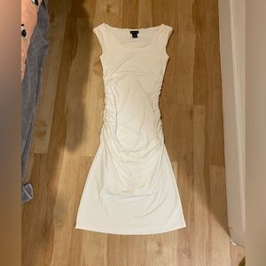 Victoria secret white midi dress SZ XS moda international